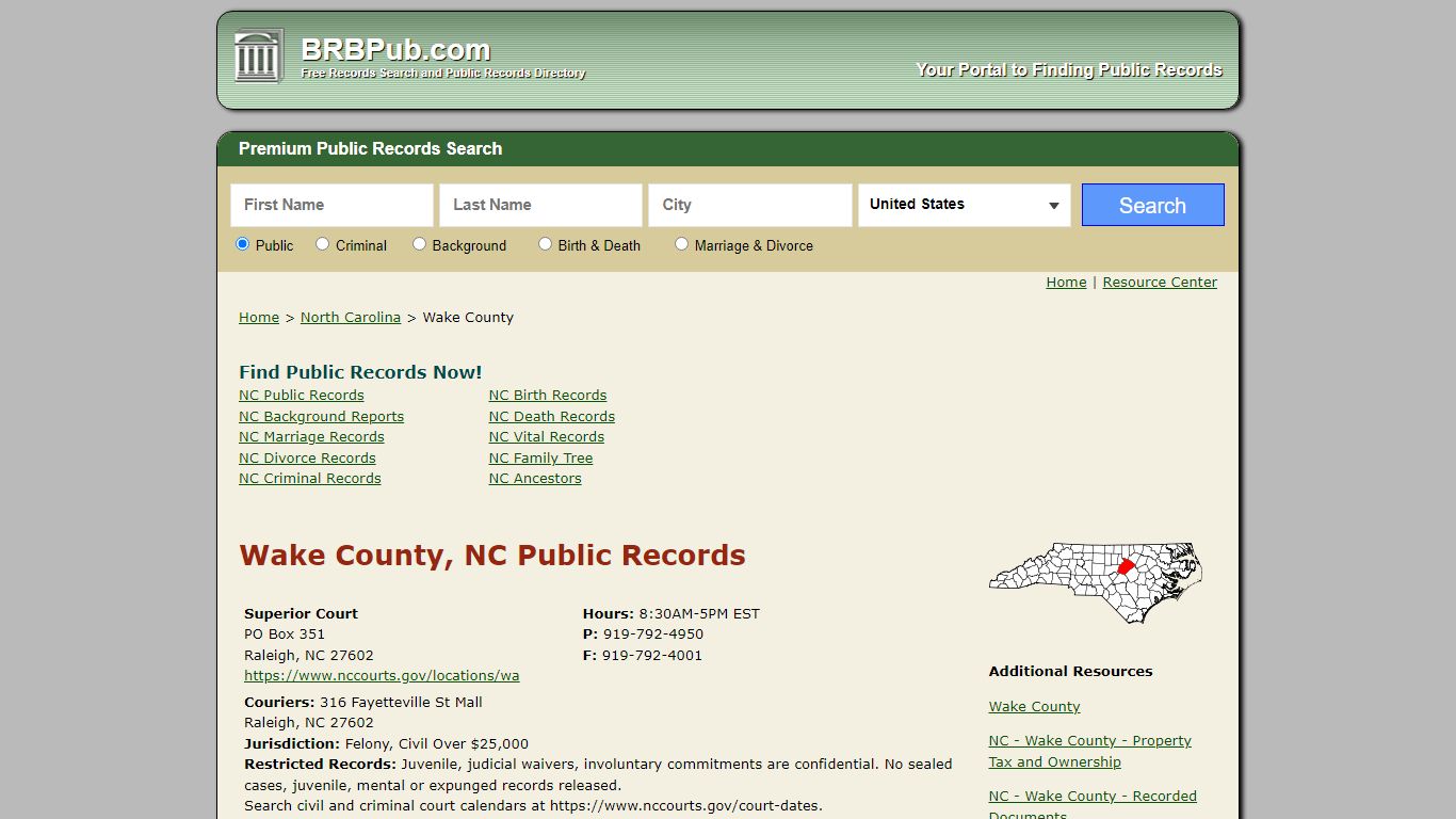 Wake County Public Records | Search North Carolina ...